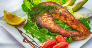 Grilled Salmon with Lemon and Herbs